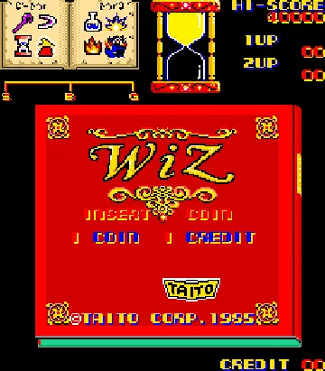 Wiz (Taito) screen shot title